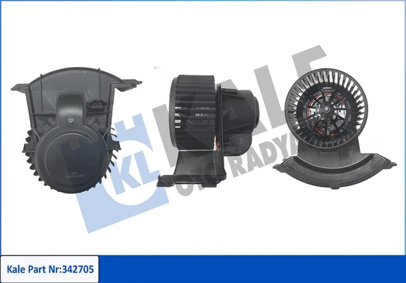 KALE 342705 KALORİFER MOTORU 12V VW MULTIVAN V-TRANSPORTER V/T6-T7 2010 > 7E1819021A-7H1819021D-7H1819021B ürün görseli 1