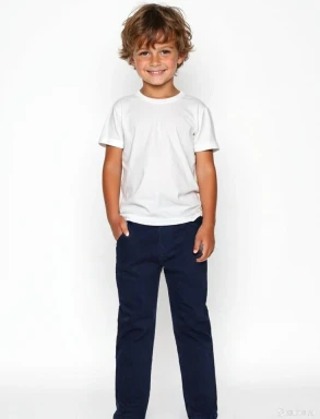 Erkek Çocuk Pantolon - Lacivert / %100 PAMUK ürün görseli