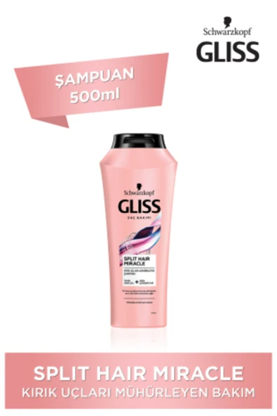 Gliss Şampuan Split Hair Miracle 500 ml - Resim 2