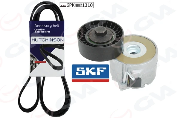 GVA 59A9012 ALTERNATÖR GERGİ KİTİ KÜTÜKLÜ ASTRA H 1.3 CDTİ 05 > KLİMALI K036PK1310 1611424180-51821652-46819146 ürün görseli 1
