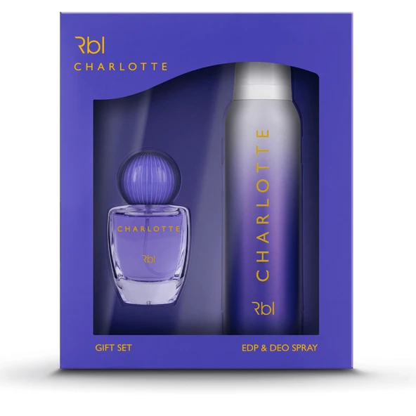 RBL Charlotte EDP Kadın Parfüm 50 ml ve Deodorant 150 ml Seti ürün görseli