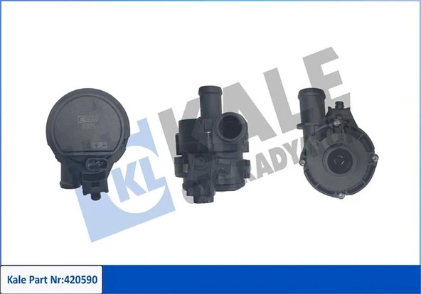 KALE 420590 ELEKTRİKLİ SU POMPASI AUDI A1-A3-Q2-Q3-TT-SEAT ALHAMBRA-ARONA-ATECA-IBIZA IV-V-LEON-TOLEDO IV-TARRAC O-SKODA FABIA III OCTAVIA III-IV-SUPERB III-RAPID-KAMIQ-KAROQ-KODIAQ-VOLKSWAGEN ARTEON- ürün görseli 1