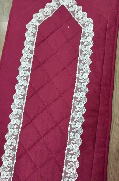 SECCADE-GÜPÜRLÜ-ÇEYİZLİK-BORDO - Resim 5