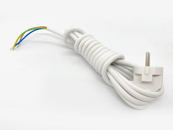 KOBILIGHT 3*1,00 MM² 3 MT FİŞLİ UZATMA VE GRUP PRİZ KABLOSU (BEYAZ) ürün görseli 1