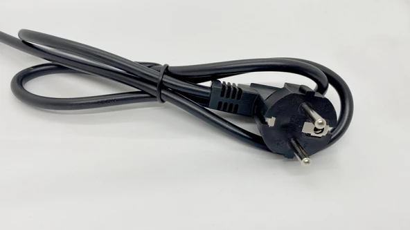 KOBILIGHT 3*0,75 MM² 1,20 MT FİŞLİ BARBEKU FIRINI KABLOSU (SIYAH) - Resim 2