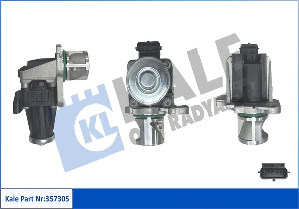 KALE 357305 EGR VALFI MERCEDES OM607 W176 W246 W415 C117 X117 X156 . RENAULT MEGANE KANGOO KADJAR SCENIC FLUENCE CLIO CAPTUR K9K 1.5 dCi A6071400260-147107172R ürün görseli 1
