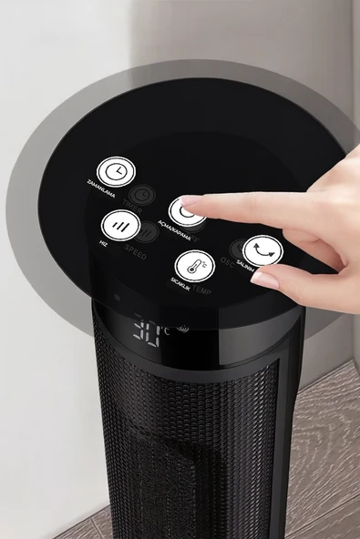 Robo Şömineli Kule Tipi Dikey Isıtıcı - 4