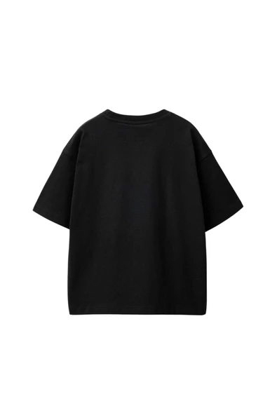 Unisex Basic Kısa Kollu Çocuk T-Shirt - Resim 4