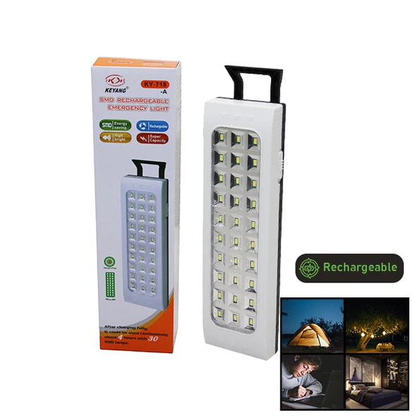 30 SMD LED ŞARJLI IŞILDAK FENER - EMERGENCY LIGHT (5250)