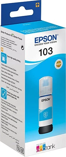EPSON T00S24A 103 Cyan Mavi Şişe Mürekkep