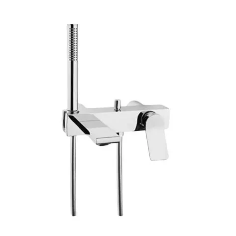 VitrA Memoria A42334 Banyo Bataryası, El Duşlu, Krom