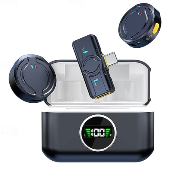 ZR984 Q81 Type C Lightning Mıknatıslı Mikrofon ürün görseli 1