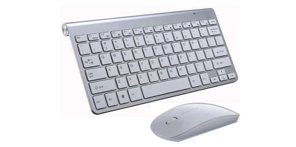 ZR481 Gri Wireless Klavye Mouse Set ürün görseli 1