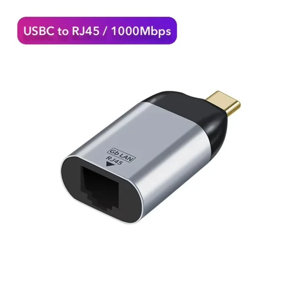 ZR586 S-1725 Type-C Rj45 Gigabit Çevirici ürün görseli 1