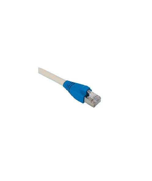 Cat6A S/FTP Patch Cord LSOH 10m Gri ürün görseli 1