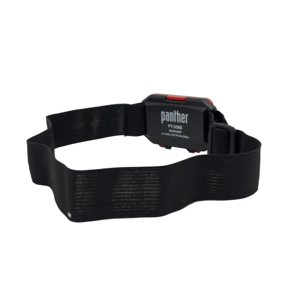 Panther PT-5088 Pilli Kafa Lambası Kırmızı - Resim 2