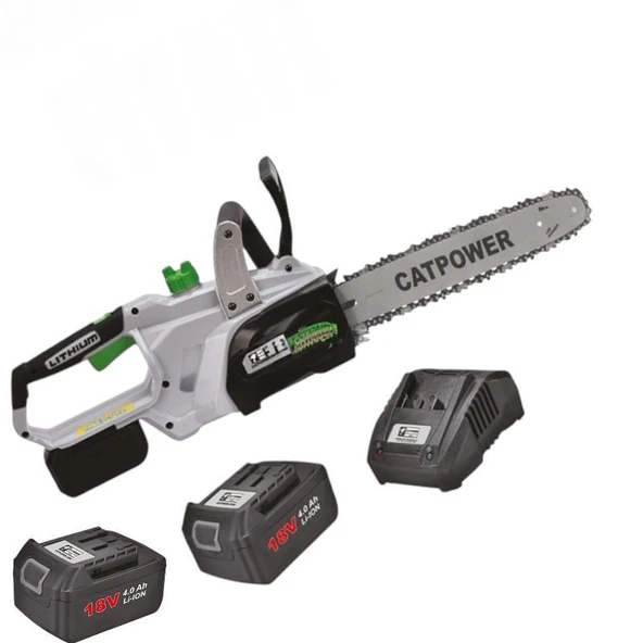 Cat Power 2096 Çift Akülü 4 Ah Ağaç Kesme Makinesi - Resim 2