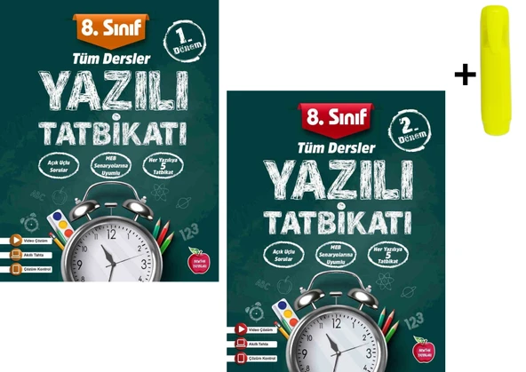 Newton Yayınları 8.Sınıf Yazılı Tatbikatı 1.Dönem Ve 2.Dönem Tüm Dersler