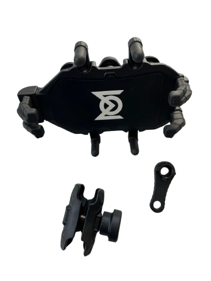 Motosiklet Scooter Atv Bisiklet Gidon Bağlantılı Telefon Tutucu (Titreşim Modüllü) AB Kalite - Resim 5