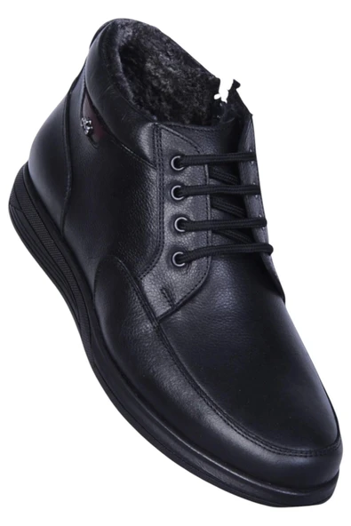 Crısso B463 Siyah Bsk Kauçuk %100 Deri Erkek Bot Ayakkabı ürün görseli