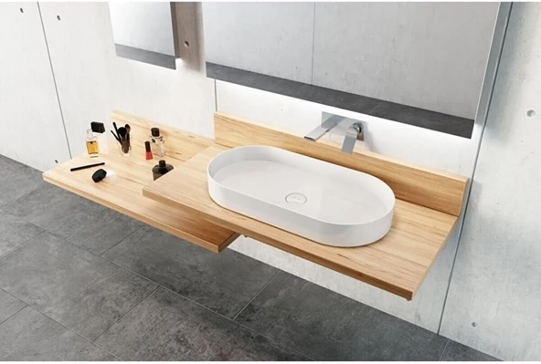 VitrA Memoria A42345 Ankastre Lavabo Bataryası, Sıva Üstü, Krom - 2