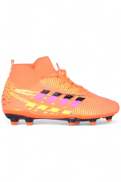 Laliga 565 Turuncu Krampon Erkek Çocuk Futbol Ayakkabı - Resim 2