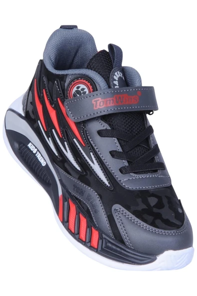 Tomwins 004 Siyah Erkek Çocuk Spor Ayakkabı ürün görseli