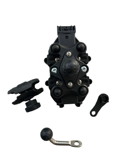 Motosiklet Ayna Bağlantılı Telefon Tutucu (Titreşim Modüllü) AB Kalite - Resim 4