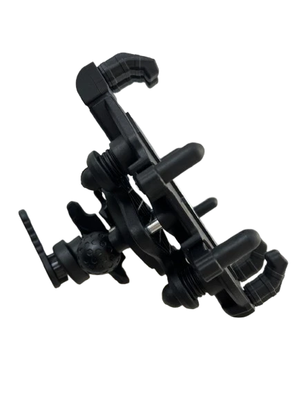 Motosiklet Scooter Atv Bisiklet Gidon Bağlantılı Telefon Tutucu (Titreşim Modüllü) AB Kalite - Resim 2