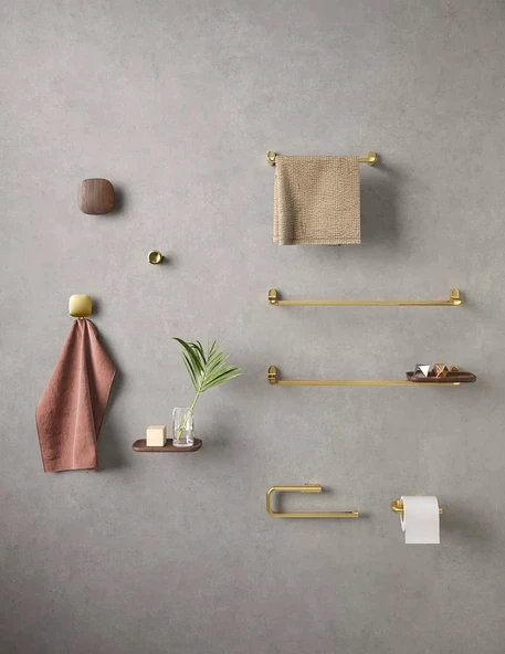 VitrA Eternity A4488026 Küçük Kare Askı, Bakır - 2