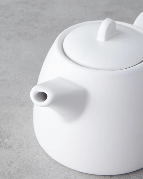 English Home Tea Time Demlik 600 ml Beyaz - Resim 3