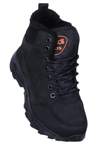 Ayakcenter 117 Dkrs Siyah Erkek Çocuk Kürklü Bot ürün görseli