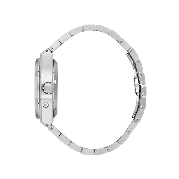 Daniel Klein DKE.1.14014.2 Gümüş Siyah Ay Gün Takvimli Fonksiyonlu Çelik Kordonlu Tourbillon Otomatik Erkek Kol Saati - 2