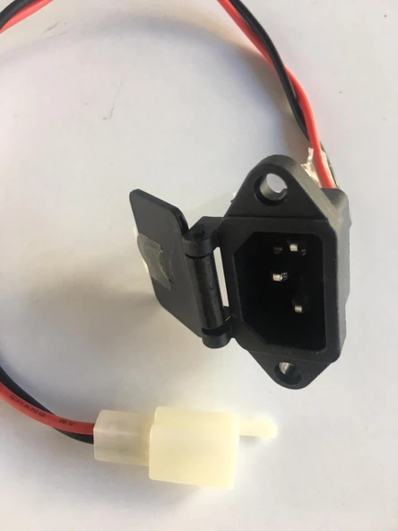 E-BİKE ŞARJ SOKETİ ELEKTRİKLİ BİSİKLET ŞARJ GİRİŞİ KABLOLU ürün görseli 1