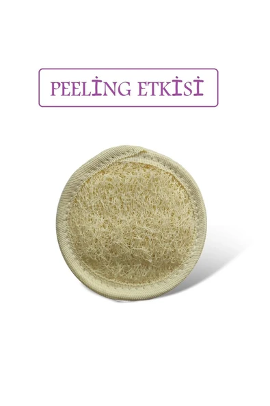 3'lü Set Kabak Lifli Yüz Pedi Kabak Lifli Keçi Sütlü Aloevera Sabun Canlandırıcı Cilt Bakım Maske - 3