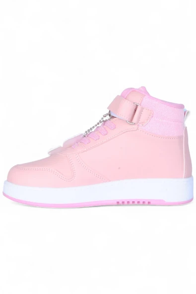 Prokids 4444 Pudra Cırtlı Boğazlı Kız Çocuk Spor Ayakkabı - Resim 3