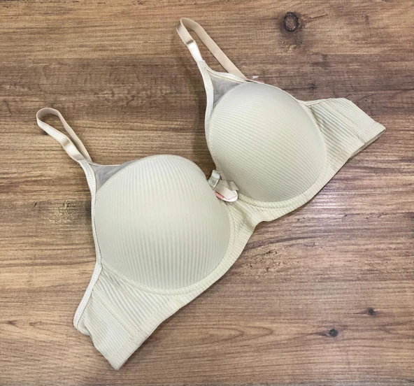 Umt Kadın Telli Dolgusuz Balenli C Cup Sütyen 281 - Resim 3