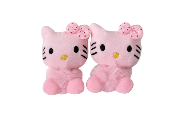 Kuromi Kız Çocuk Lastikli Toka 2li - Resim 5