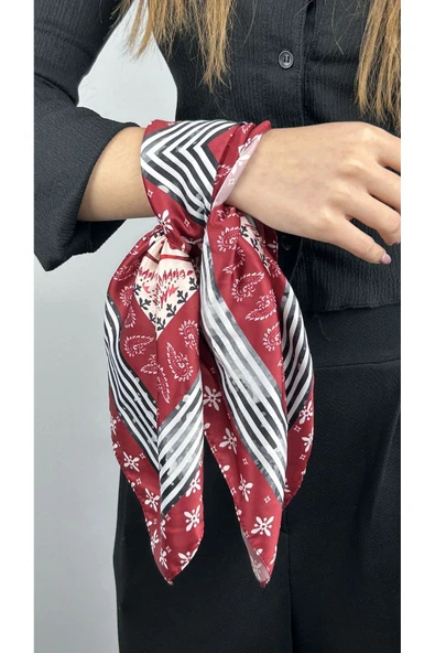 Çok renkli, Fular 31, 56cmx56cm - 2