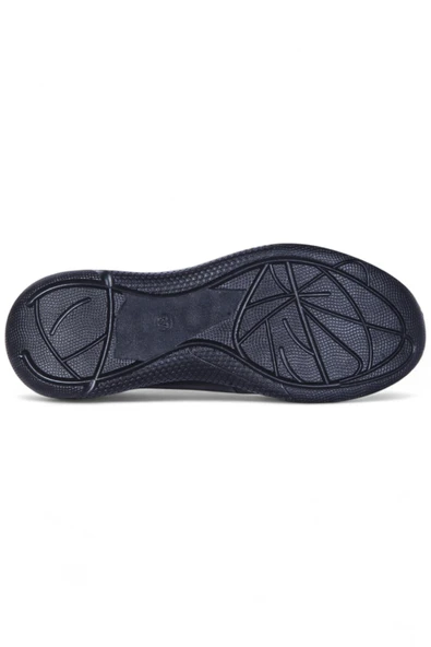 Missmama 007 Siyah Kadın Hakiki Deri Casual Ayakkabı - Resim 4