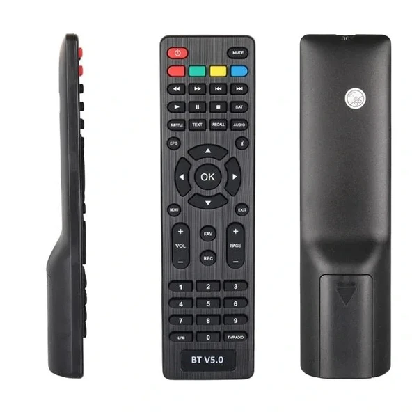 Rose Mysat - Moonstar Ms3000 Full Hd Lm Tuşlu Bluetooth V5.0 uydu Alıcı Kumandası