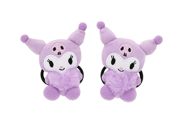 Kuromi Kız Çocuk Lastikli Toka 2li - Resim 8