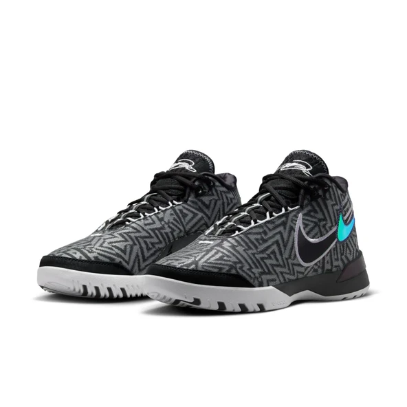 Nike LeBron NXXT Genisus Erkek Siyah Basketbol Ayakkabısı (DAR KALIP)HF0712-004 - Resim 2