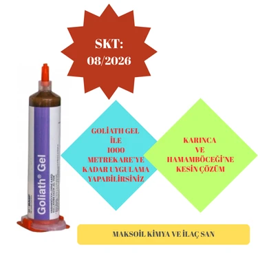 1 Adet Goliath Jel Hamamböceği Jeli 35gr (kalorifer Böceği.Hamam Böceği,Karınca) - 2