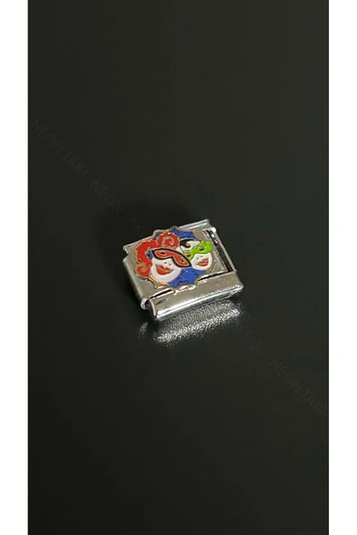 Charm, İtalyan Bileklik için, Kararmayan, Festival-Balo, BİLEKLİK DAHİL DEĞİL, Gümüş Renk, Model17 ürün görseli 1