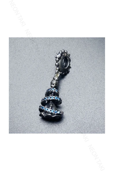 Charm, Kararmayan Çelik, Kül Kedisi, Büyülü An (BİLEKLİK DAHİL DEĞİLDİR!!), Gümüş Renk, Model35 ürün görseli 1