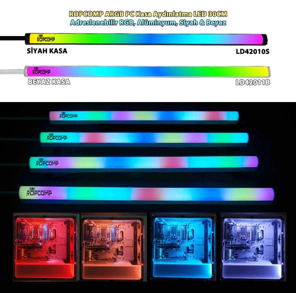 Ropcomp ARGB PC Kasa Aydınlatma LED - Resim 5