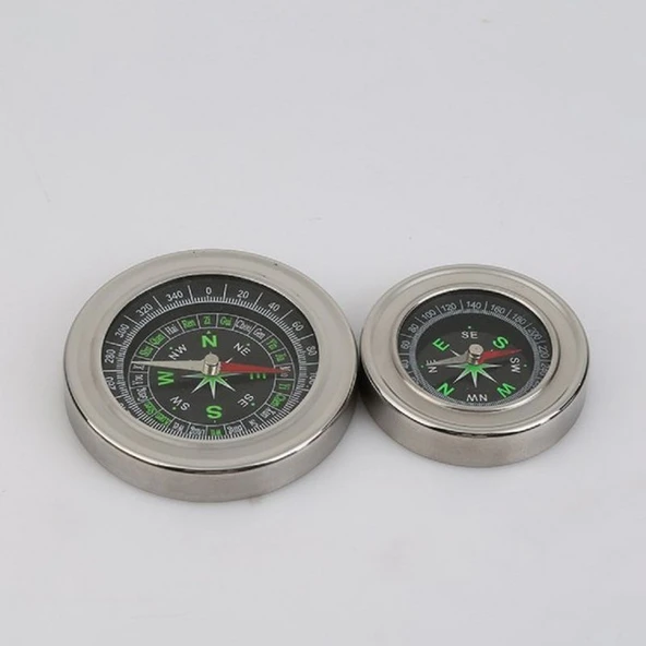 Yuvarlak Metal Kasa Dayanıklı Pusula 80Mm - Resim 3