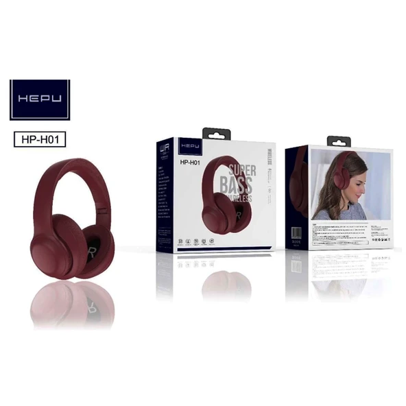 HEPU HP-H01 Kulak Üstü Kablosuz Bluetooth Kulaklık - 7