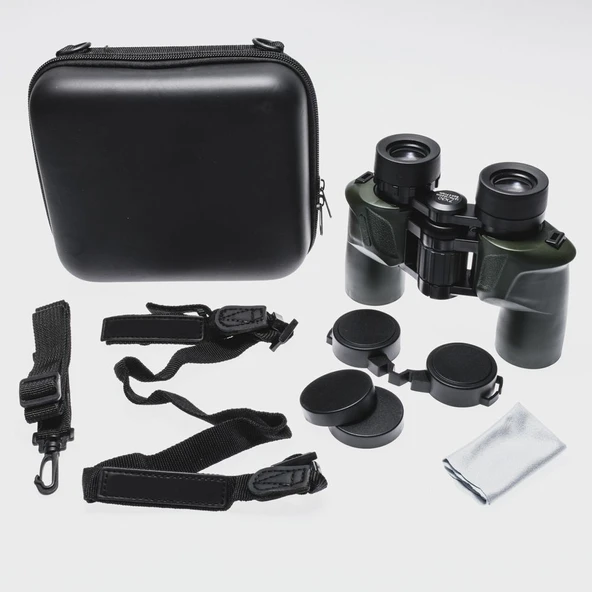 7X30 Profesyonel Su Geçirmez El Dürbünü 1000M/137M Yeşil ürün görseli 1